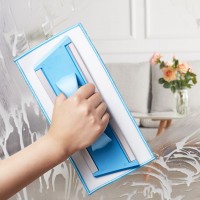 Household Factory Direct Glass Scraper Plastic Window Brush Cleaning Tool Glass Cleaning Artifact